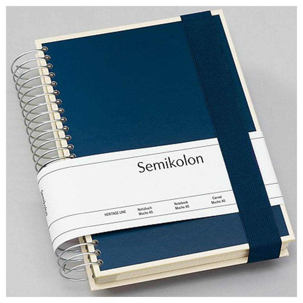Semikolon Heritage Mucho A5 Spiralbound Notebook